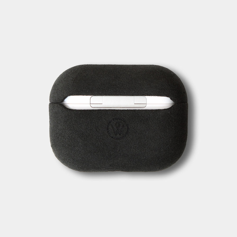 Edles Airpods Pro 2 Case JACOB aus italienischem Alcantara