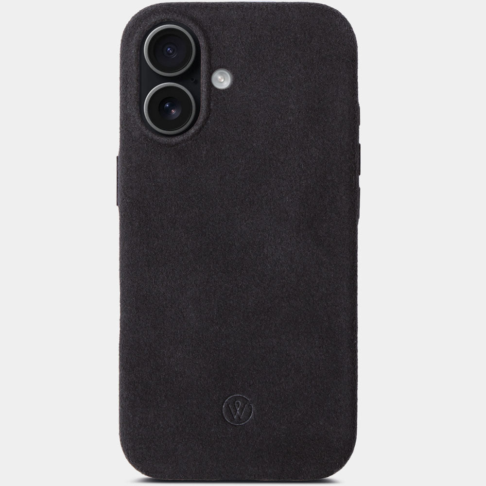 iPhone 17 Alcantara Hülle – Premium Case mit MagSafe, weich, langlebig & handgefertigt