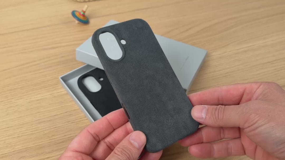 iPhone 17 Hülle aus Alcantara präsentiert